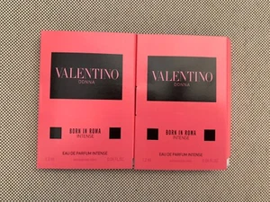 2 x Valentino Donna Born In Roma Intense EDP Intense Spray 1.2ml FREEPOST - Picture 1 of 2