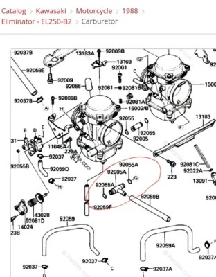 QTY. 20 CARBURETOR INLET O-RING KAWASAKI NINJA Free First Class Shipping - Image 1 of 4