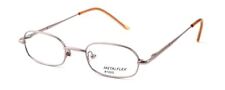 Calabria Kids Fit Metal Flex Designer Reading Glasses 1005 in Pink X-SMALL 44 mm