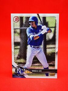 Topps 2018 carte card Baseball MLB NM+/M Kansas City Royals BP116 Khalil Lee