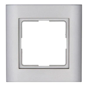Kopp Marco Cobertor Cubiertas Athenis Sencillo 1fach Acero Plata Producto Nuevo - Imagen 1 de 1