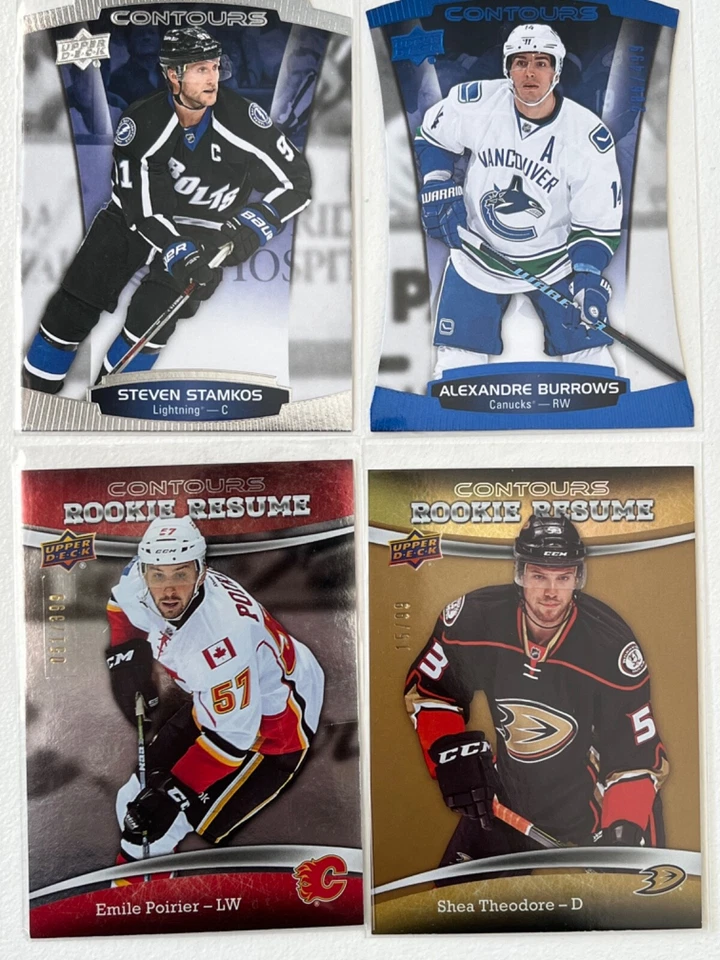 2015-16 Upper Deck Contours  / Blue / Rookie Resume / Proof Pick From List !! - Image 1 of 1