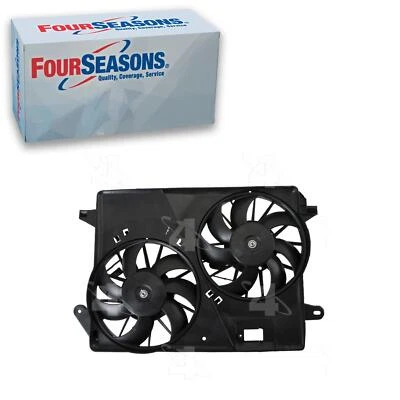 Conjunto de ventilador condensador y radiador doble 4 estaciones para Chrysler 300 2005-2022 Foto 1 de 4