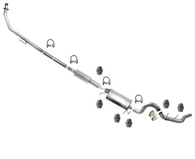 Глушитель выхлопной системы Dodge Ram 2500 3500 99-02 Cummins дизель 5,9 л сделано в США - Изображение 1 из 4