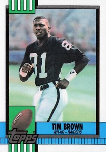 Topps 1990 - Tim Brown #295 - Imagen 1 de 2