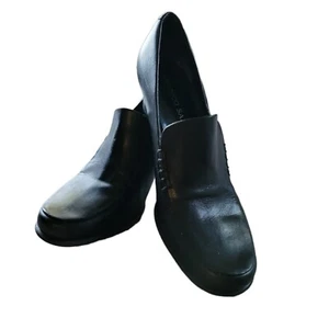Zapatos de salón Franco Sarto para mujer talla 7 de cuero negro con tacón Nolan sin cordones  - Imagen 1 de 10