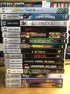 PSP UMD Movies Lot. 15 movies