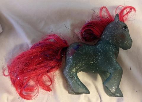Vintage 1985 My Little Pony G1 Sparkle Ponies Glitter MLP Sky Rocket Cover