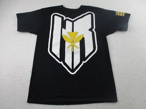Camiseta Headrush Para Hombre Mediana Hawaii Fortune Favores The Brave Flag Negra MMA M - Imagen 1 de 7