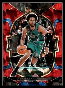2022 Panini Select #18 Cade Cunningham Red Cracked Ice Prizm - Picture 1 of 2