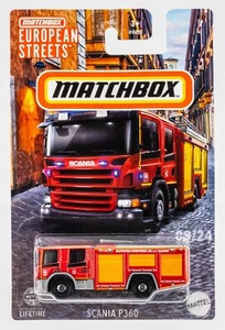 2024 Matchbox European Streets #08 Scania P360 RED | FSC - Picture 1 of 1