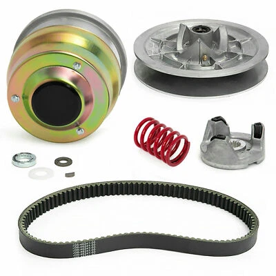Drive Driven Clutch Belt Kit for Yamaha G2A-G22A 4 Cycle Gas Golf Cart 1985-2006 - Image 1 of 4