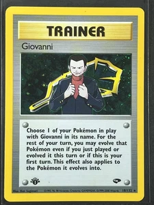 Giovanni (18) #018/132 Gym Challenge 1st Ed LP 250001 - Picture 1 of 2