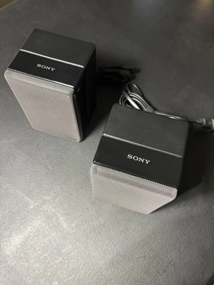 Sony Wireless Rear Channel Active Speakers SA-RZ9R SA-LZ9R For HT-Z9F Surround - Image 1 of 4