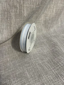 Stampin Up Bashful Blue Striped Grosgrain Ribbon 1/2” 10 Yds 110717 - Picture 1 of 4