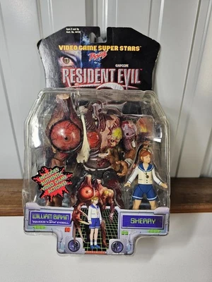 Figura de acción Toy Biz Resident Evil 2 William Birkin Sherry sin abrir Foto 1 de 4