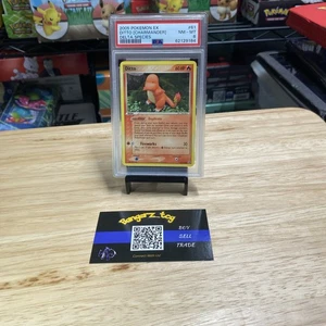 Pokemon Ditto Charmander Non Holo Card 061/113 Delta Species PSA 8 - Picture 1 of 3