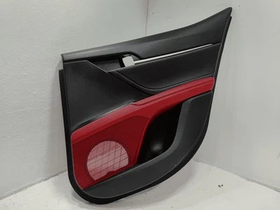 TOYOTA CAMRY 18 LADO DEL PASAJERO TRASERO INTERIOR PANEL DE PUERTA CUBIERTA ROJA *LB30*OEM Foto 1 de 4