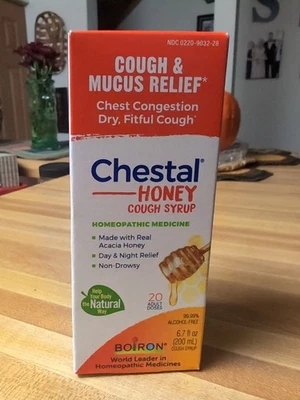 Children's Chestal Honey Cough Syrup 6.7 Fl Oz Homeopathic Relief for Coughs - Image 1 of 3