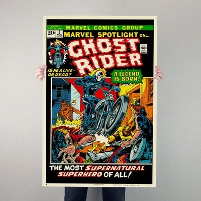 Mondo Marvel Spotlight #5 GID 24x36 pôster impressão arte edição limitada 165 - Imagem 1 de 4