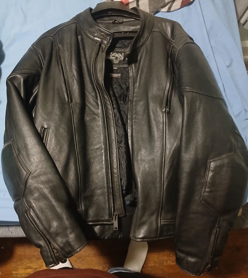 Chaqueta de montar Leather Gallery para hombre Foto 1 de 3