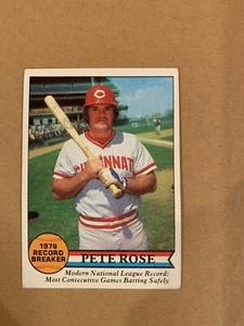 1979 Topps Record Breaker Pete Rose #204 Cincinnati Reds - Picture 1 of 2