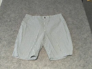 Dockers Shorts Men's Size 36 Blue Checkered Bermuda - Picture 1 of 7