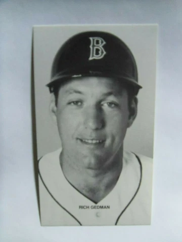 1988-BOSTON RED SOX-Rich Gedman POSTCARD Cover