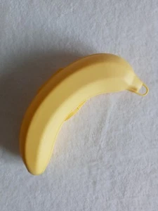 Bananen Box, gelbe Kunststoffbox, Aufbewahrung für eine Banane - Bild 1 von 2