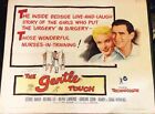 THE GENTILE TOUCH! '57 BELINDA LEE CLASSIC ORIGINAL 1/2-SHEET FILM POSTER!