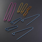 10 Pcs Cable Bent Holders Crochet Notions Pin Safety Pin Locking Stitch
