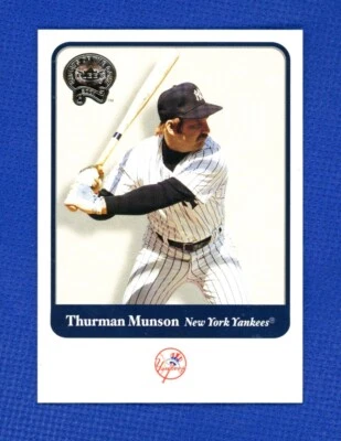 Thurman Munson #38 2001 Fleer Greats of the Game  New York Yankees - Image 1 of 2