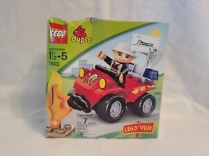 LEGO Duplo Fire Chief Set #5603 (2009) New
