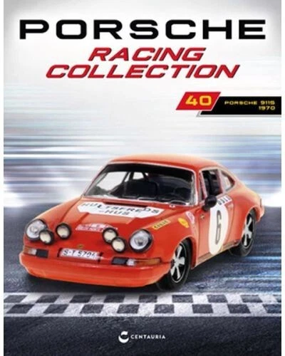 PORSCHE RACING COLLECTION Modellino scala 1:43 n° 40 PORSCHE 911S - 1970 - Immagine 1 di 1