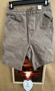 Volcom Workwear canvas M brown stretch pockets elastic flat solid pockets relax - Picture 1 of 8