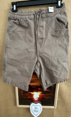 Volcom Workwear canvas M brown stretch pockets elastic flat solid pockets relax - Image 1 of 4