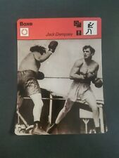 Boxe Jack Dempsey, Boxing, Carte Éditions Rencontre 1977, 15,9 cm x 11,9 cm 