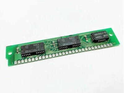 One (1) 30-pin SIMM RAM 256 Kbyte 80ns (WCM-30S-256K-013-80) - Image 1 of 4