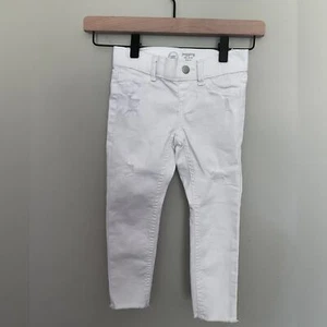 Wonder Nation Girls White Jeggings - Size XS (4-5) - Picture 1 of 6
