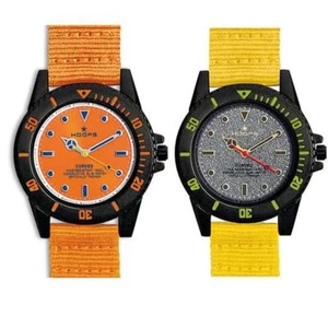 Reloj Hombre HOOPS CURVED De Tela Camuflaje Militar Amarillo Carbono Gris - Imagen 1 de 5