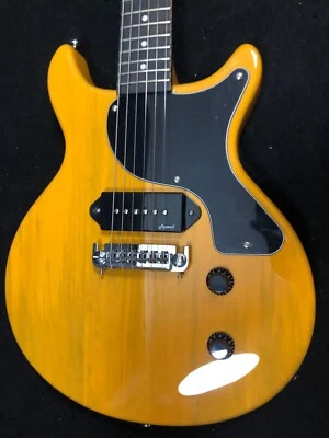 Harley Benton DC-Junior TV amarillo + tuerca de grafito Foto 1 de 4