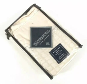 Waterford Fine Linens Paloma European Sham Pillowcase Beige Cream Ivory NWT New - Picture 1 of 12