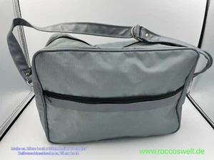 Pequeña bolsa de viaje gris bolso Solidor RDA? Bolsa deportiva VEB - Imagen 1 de 2