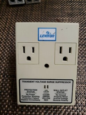 Leviton Transient Voltage Surge Suppressor  - Image 1 of 4