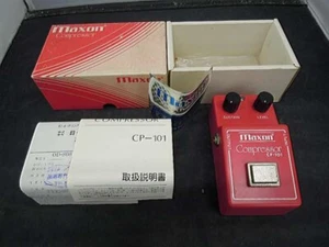 Maxon CP-101 Compressor Effects Pedal Vintage Black Label w/Original Box - Picture 1 of 5