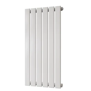 Modern Wall Mount Radiator Heater Hot Water Heating 6 Panel Aluminum 3500 BTU - Picture 1 of 9