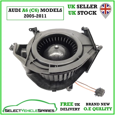 NUEVO AUDI A6 C6 AIRE ACONDICIONADO AIRE ACONDICIONADO MOTOR VENTILADOR 4F0820020A 2005-2011 Foto 1 de 4