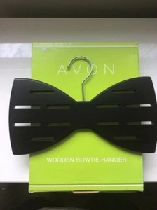 AVON Wooden Bow tie Hanger - Holds 12 - Brand New - Picture 1 of 1