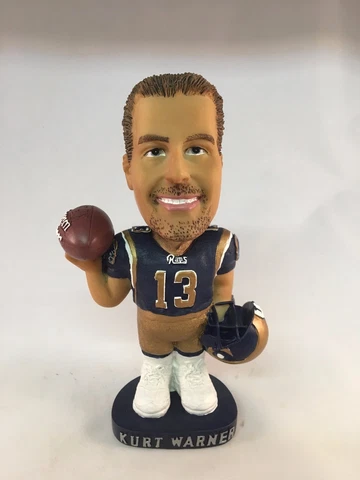 KURT WARNERS ST. LOUIS RAMS VINTAGE QB CLUB BOBBLEHEAD BOBBLE DOBBLES Cover
