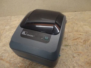 Zebra GK420T Thermique Transfert Code-Barres Imprimante Étiquette USB / Parallel - Zdjęcie 1 z 4